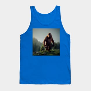 Sasquatch in Nature Tank Top